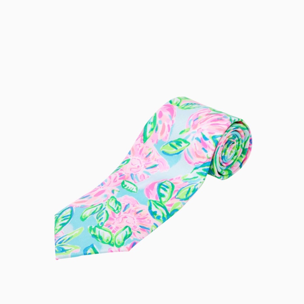 Lilly Pulitzer men’s tie - Totally Blossom